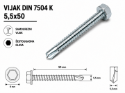 VIJAK DIN 7504 K 5,5x50